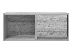 Muebles de TV 2 uds madera ingeniería gris Sonoma 60x31x25,5 cm