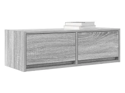 Muebles de TV 2 uds madera ingeniería gris Sonoma 80x31x25,5 cm