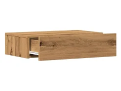 Muebles de TV con luces LED 2 uds roble artisan 60x35x15,5 cm