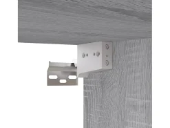 Muebles TV 8 uds madera contrachapada gris Sonoma 60x30x30 cm