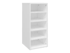 Muebles zapateros 2 uds contrachapada blanco 31,5x35x70 cm ES675372