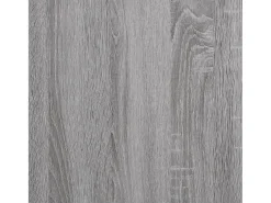Niels Estantería de madera contrachapada gris Sonoma 45x24x160 cm