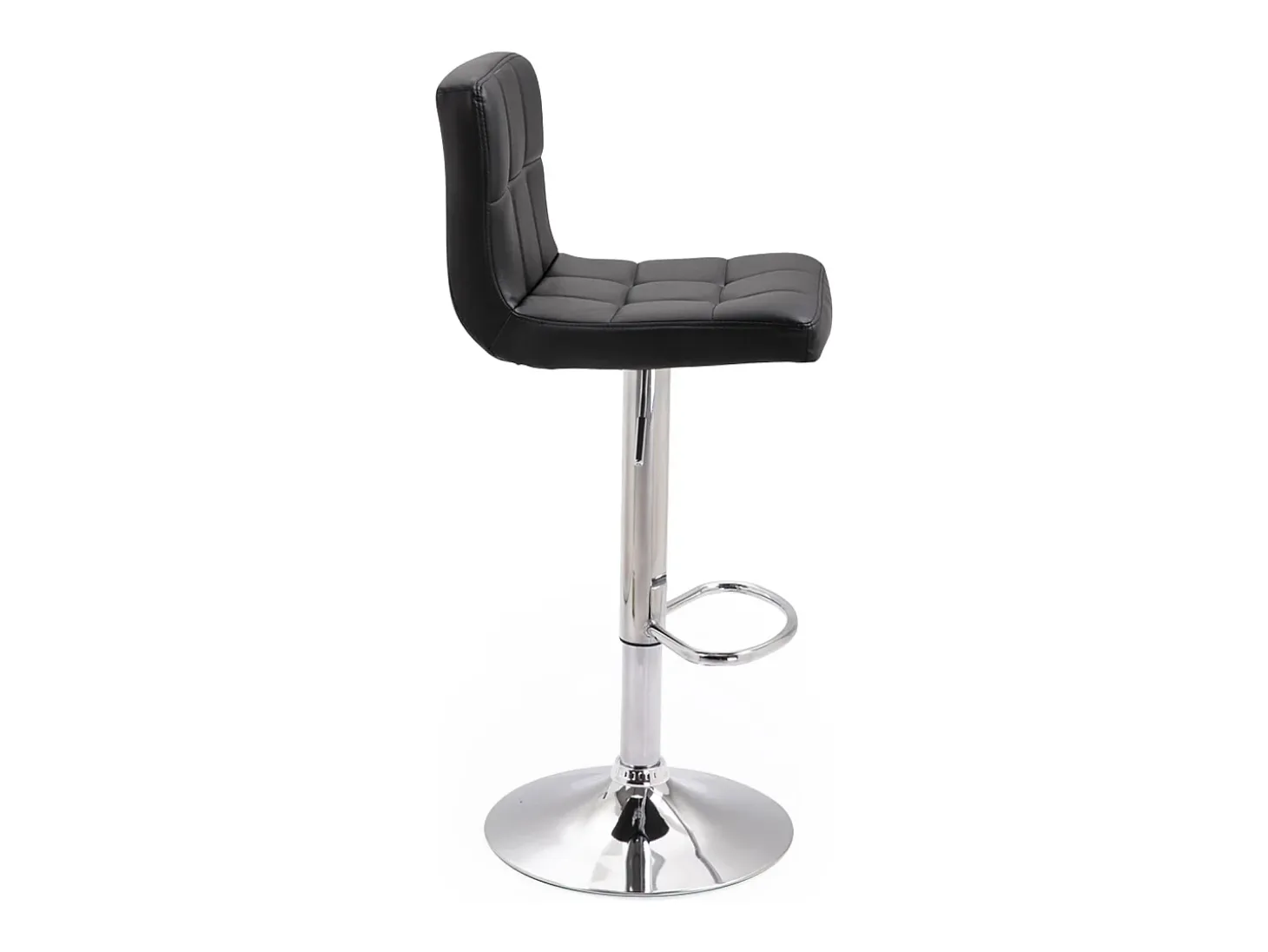 Pack de 2 taburetes de bar negros MIKE