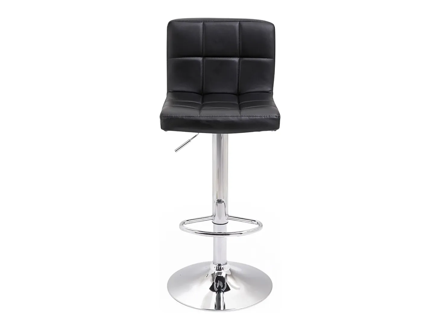 Pack de 2 taburetes de bar negros MIKE