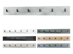 Panel de pared Linea con apariencia de óxido de hormigón