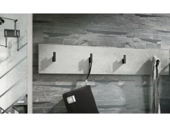 Panel de pared Linea V2 con apariencia de óxido de hormigón