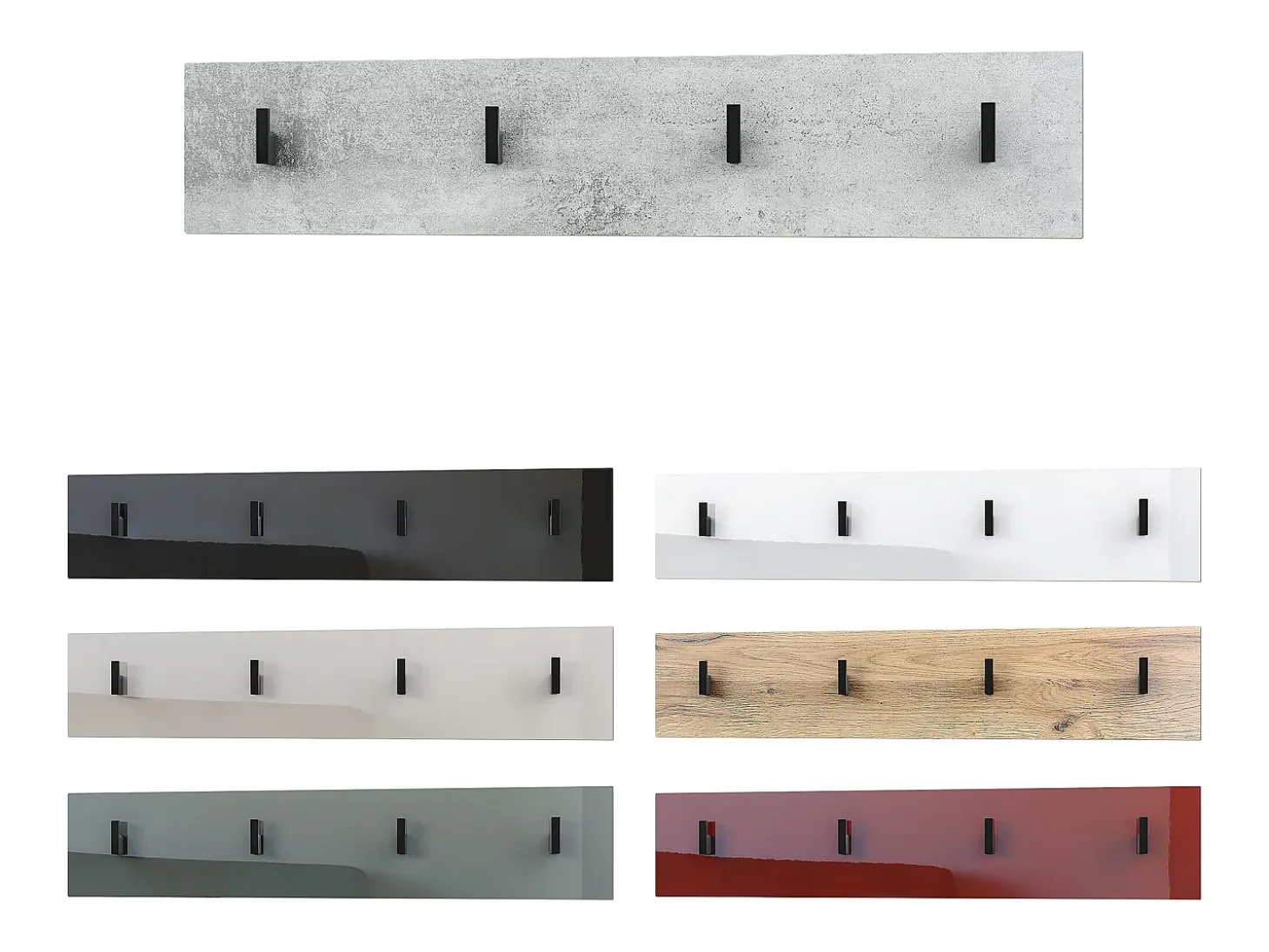Panel de pared Linea V2 en crema de alto brillo