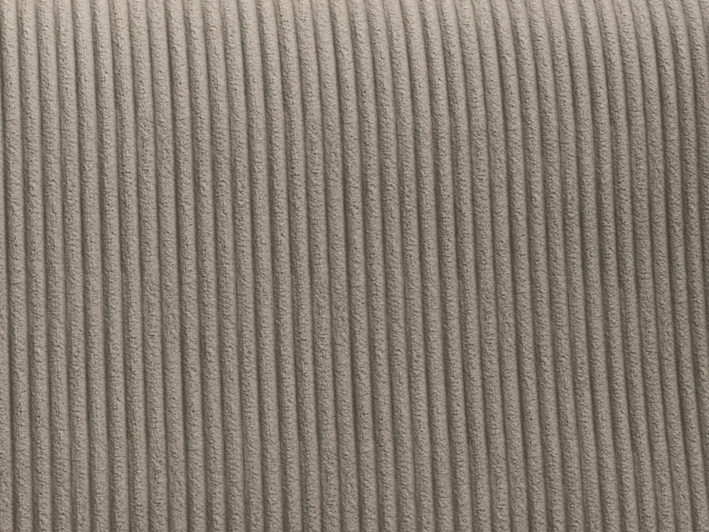 Pequeño Sofá cama rinconera izquierda de pana color beige AMELIA