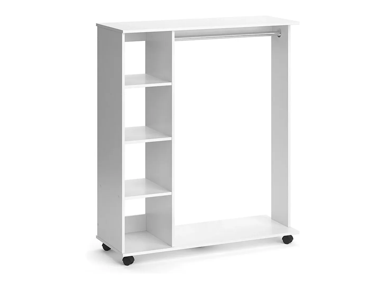 Perchero blanco 110x42x129.4 cosmo