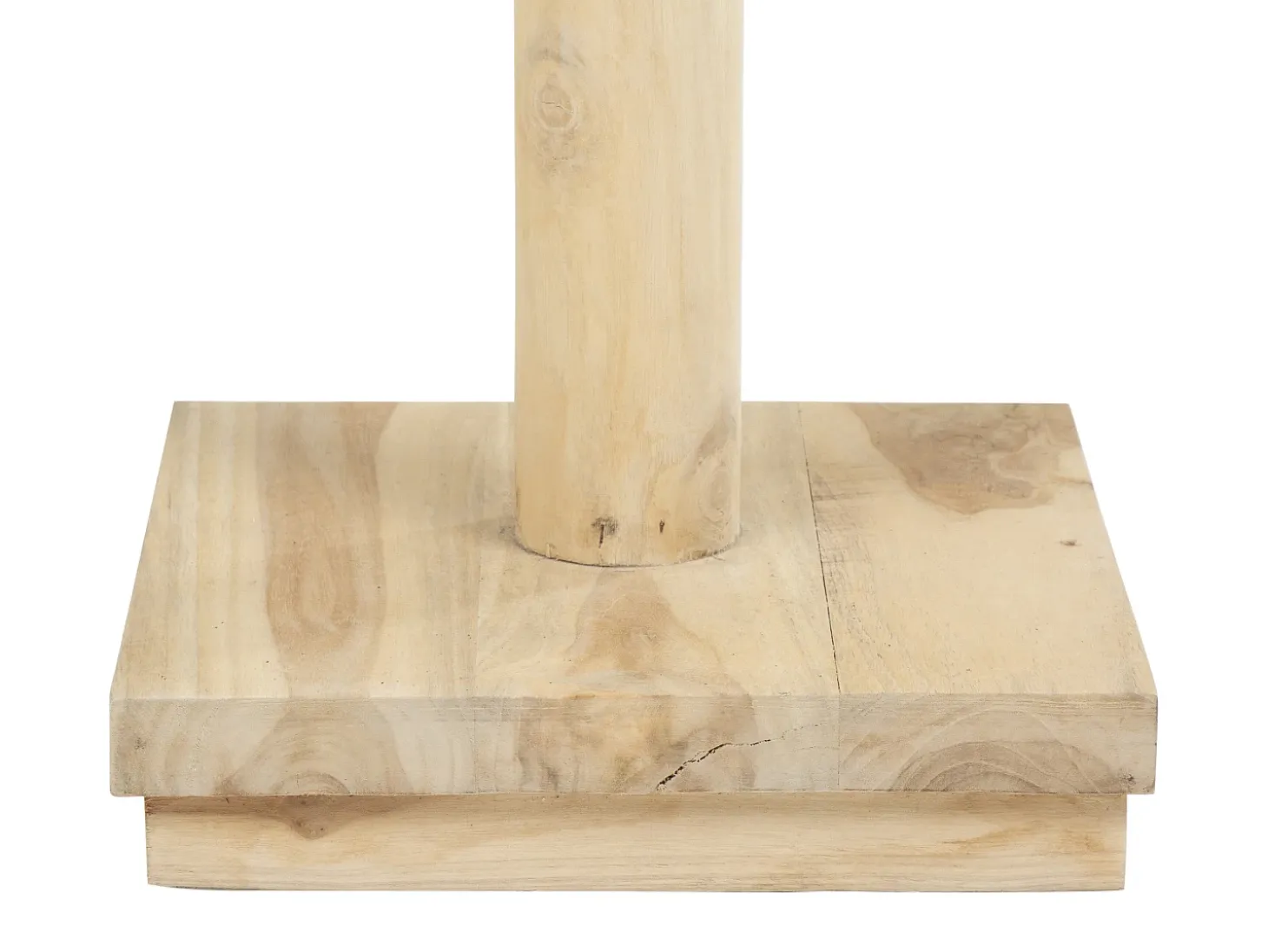 Perchero de madera de teca - Color: natural - LIPALIA