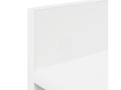 Perchero de pared Blanco 40 x 10,5 x 18 cm Madera de ingeniería