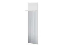 Perchero de pared blanco 36x21.6x135 siri
