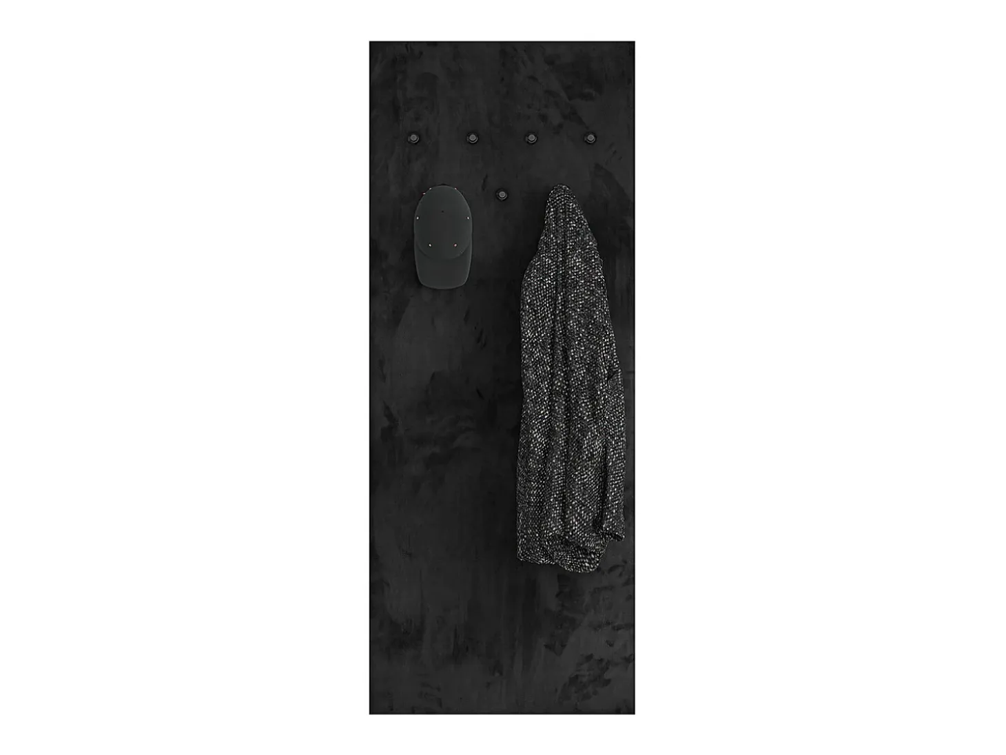 Perchero de pared con 7 ganchos Nilo Madera