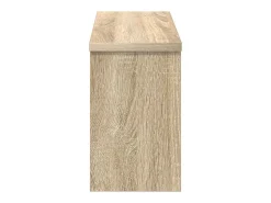 Perchero de pared con estante roble Sonoma 50 x 16 x 26 cm