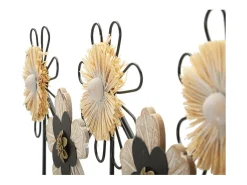 Perchero de Pared Flores 1, Marrón, 61x5,5x30,5 cm, Kendra Home