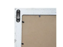 Perchero de pared MCW-C51 con pizarra, blanco, shabby