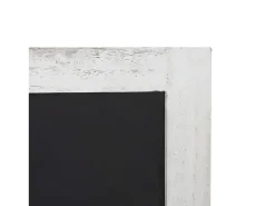 Perchero de pared MCW-C51 con pizarra, blanco, shabby
