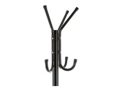 Perchero de pie Basic&Co 8 ganchos metal negro 172x48x48 cm
