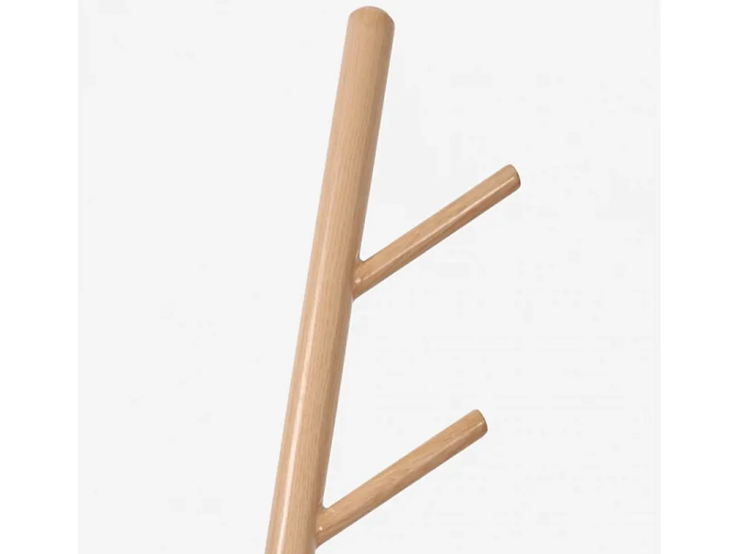 Perchero de pie moderno estilo escandinavo madera metal negro Zavest