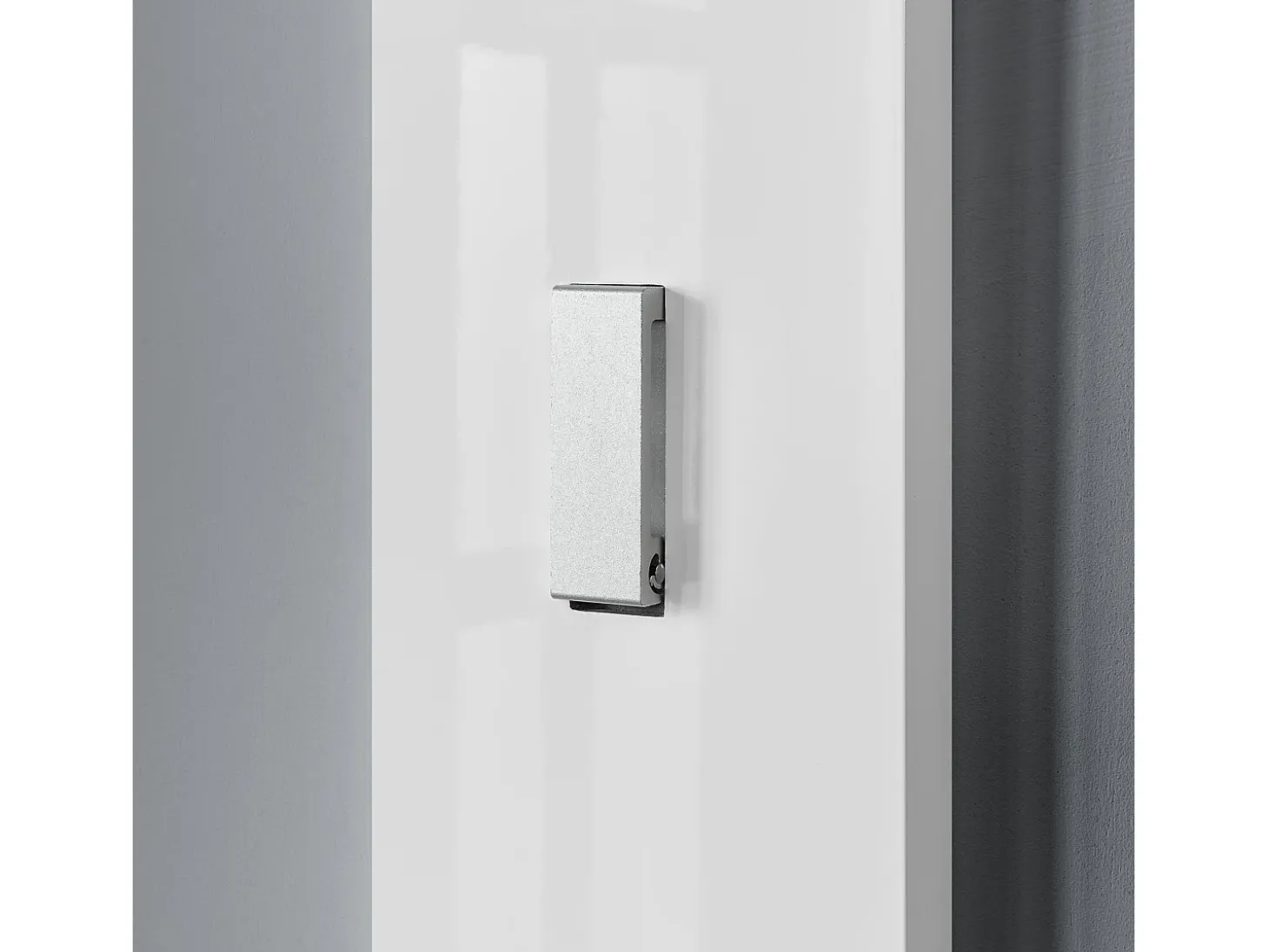 Perchero para armario 170 cm ganchos para ropa de pared panel de pared blanco 03_0002143