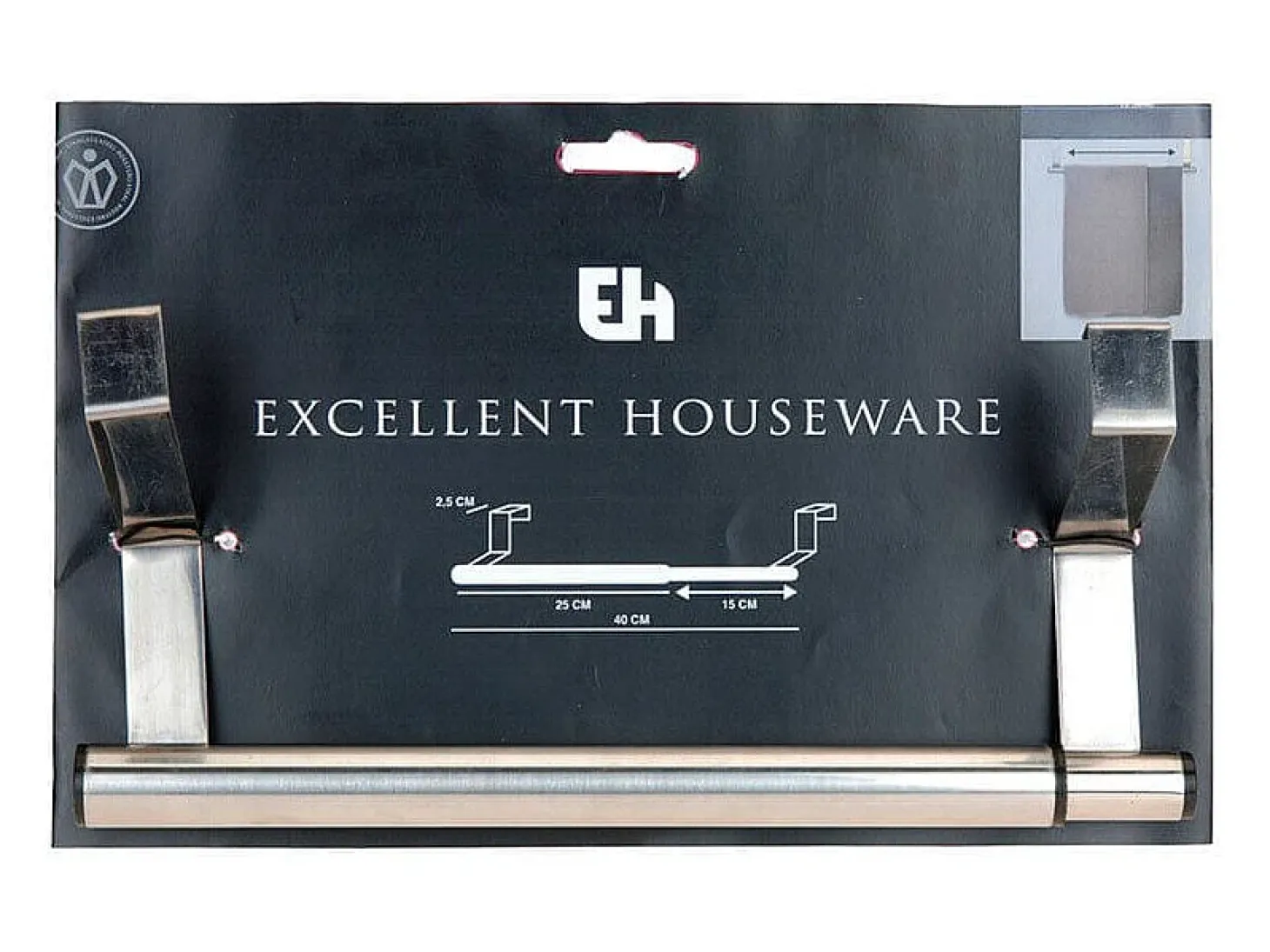 Perchero para puerta Excellent Houseware extensible 25-40 cm