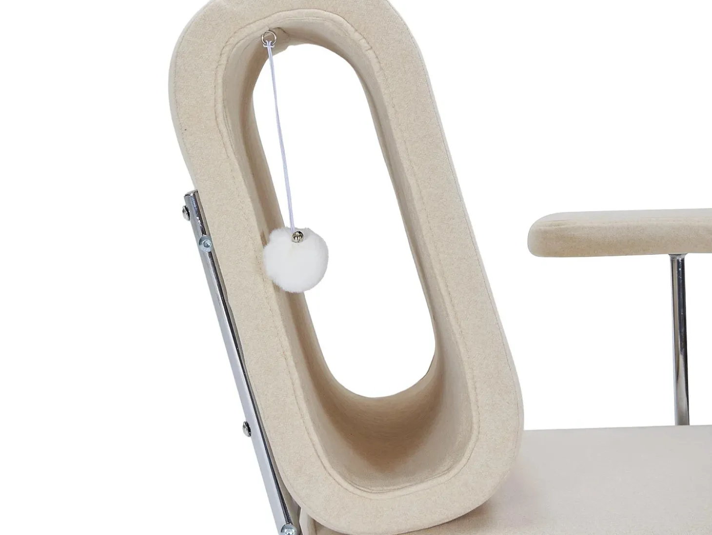 PRÈS - Sillón con Niche Integrada para Gatos, Ergonómico y Resistente a los Arañazos - Para Oficina en Casa y Sala de Estar