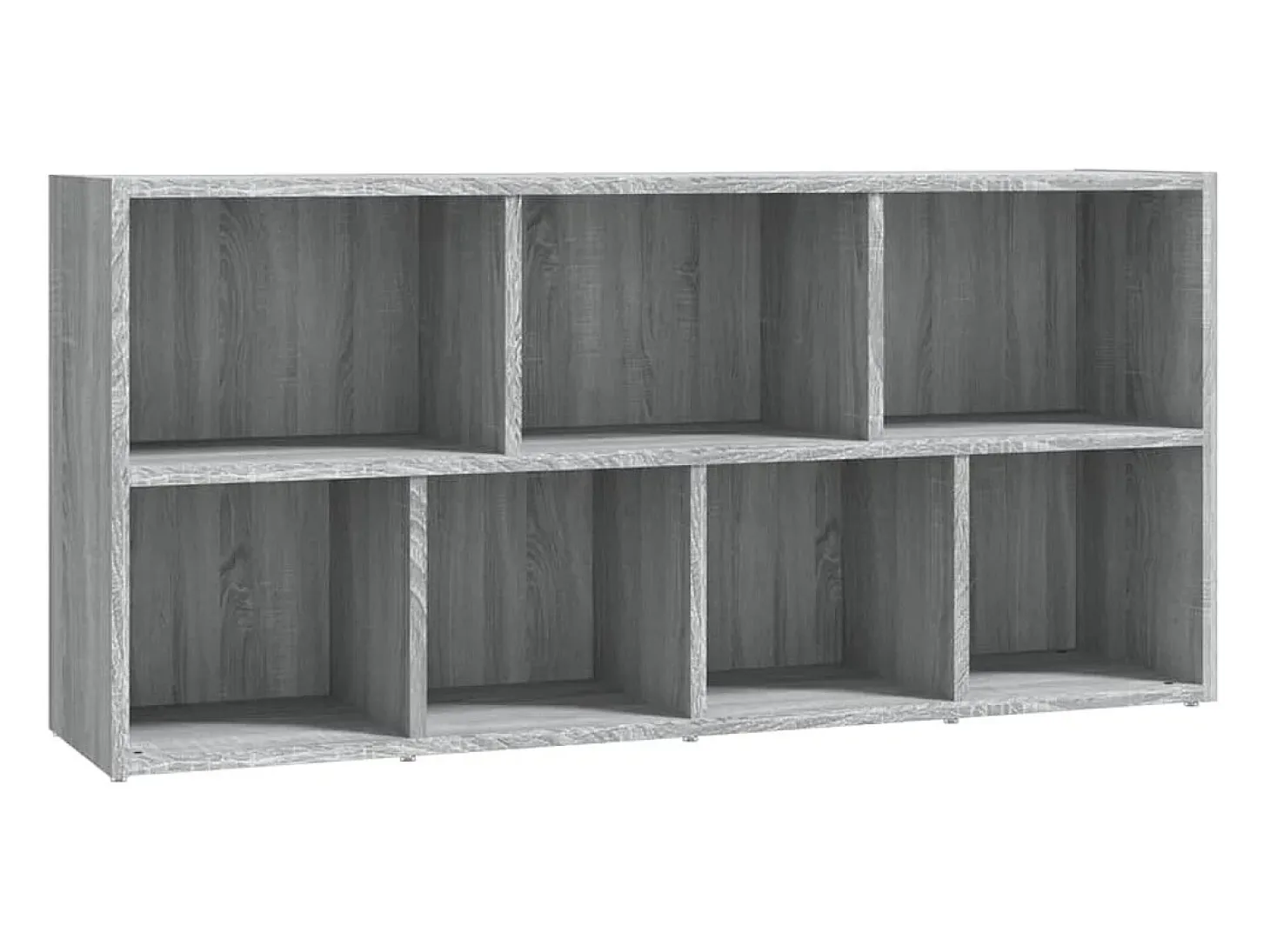 Puurs Estantería color gris Sonoma 50x25x106 cm