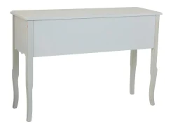 Recibidor de madera con 3 cajones gris