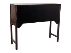 Recibidor de madera negro
