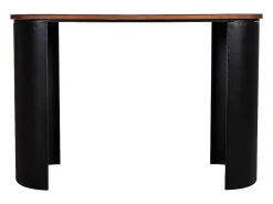 Recibidor de madera negro