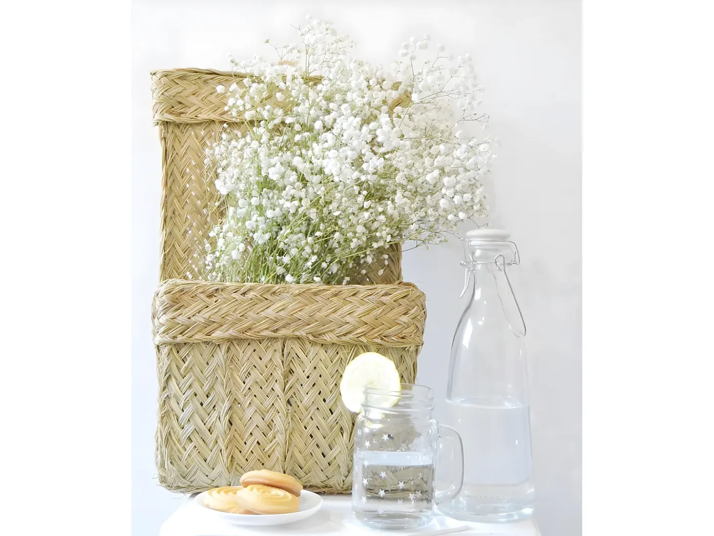 Revistero de esparto grande - MENORCA - DECOWOOD