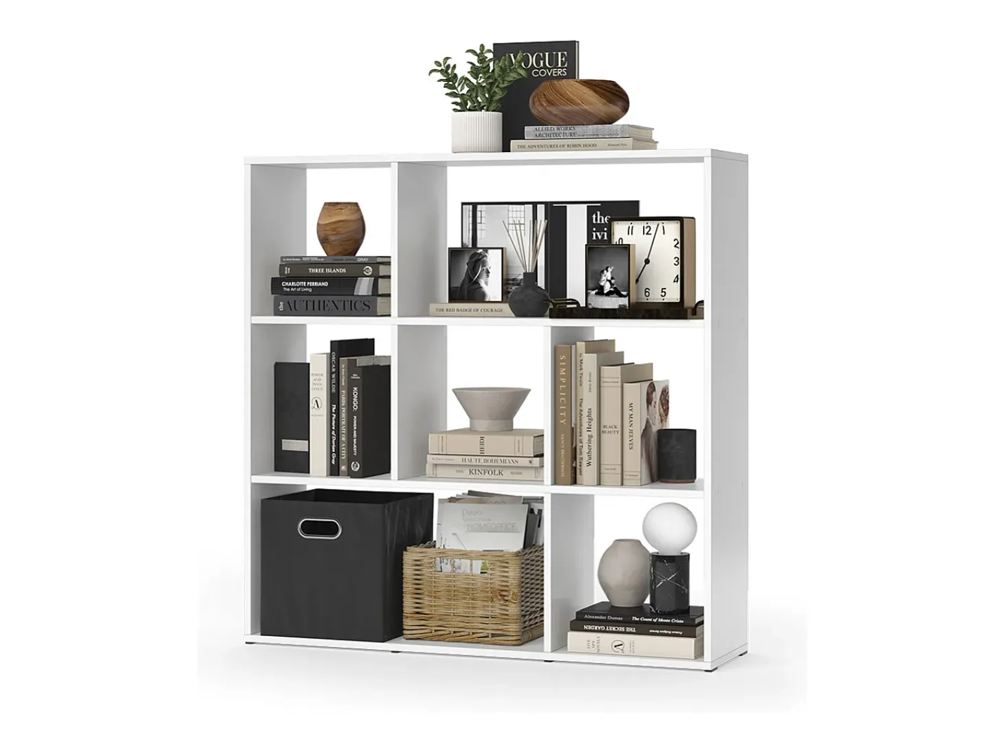Separador de ambientes blanco 107.2x29x107.8 nove