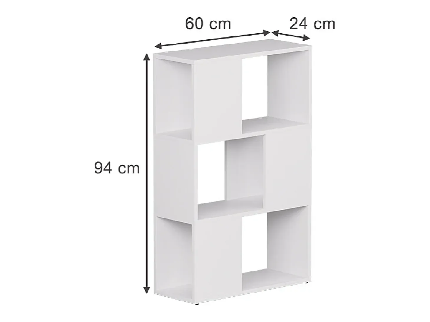 Separador de ambientes blanco 60x24x94 eneos