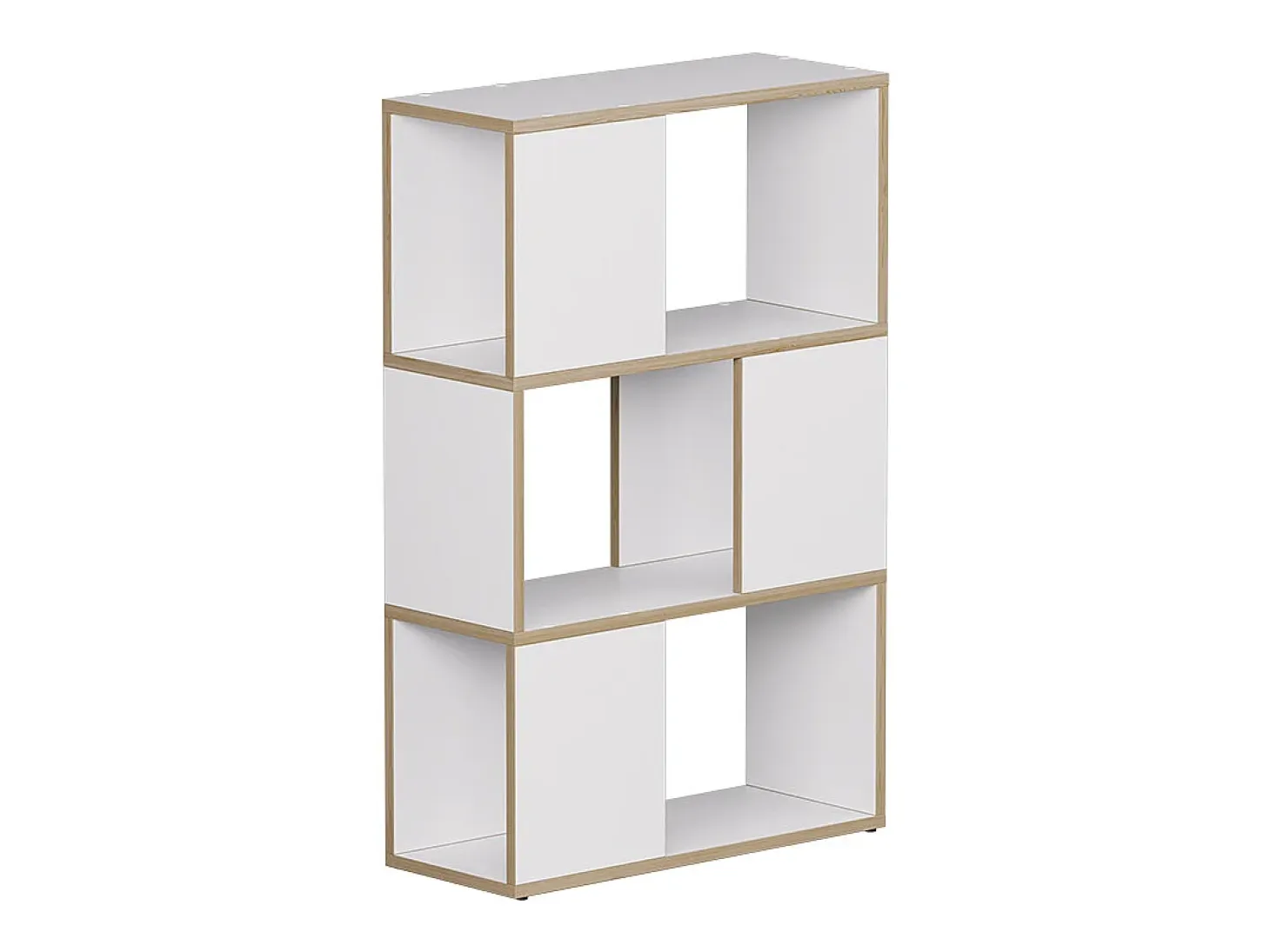 Separador de ambientes blanco/roble 60x24x94 eneos