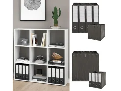 Separador de ambientes blanco 104x29x108 nove