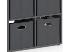 Separador de ambientes gris 72.6x29x72 tetra