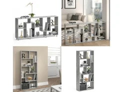 Separador de ambientes gris 160.6x25x67.2 noa