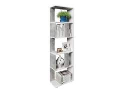 Separador de ambientes hormigón/blanco 45x23.6x162.6