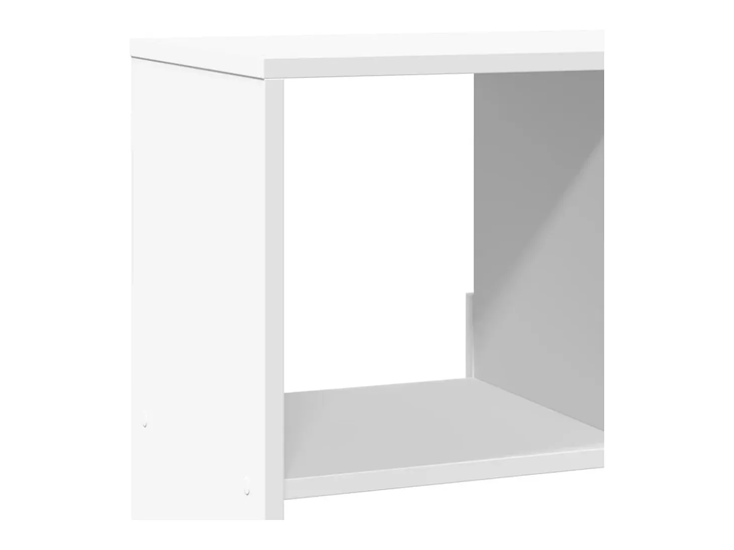 Separador de ambientes madera ingeniería blanco 100x33x187,5 cm