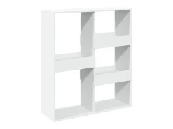 Separador de ambientes madera ingeniería blanco 100x33x115 cm