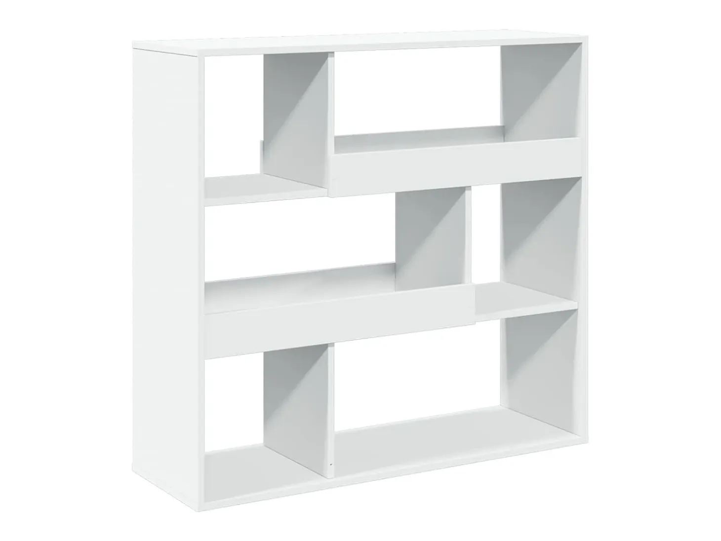 Separador de ambientes madera ingeniería blanco 100x33x94,5 cm