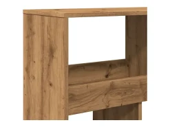 Separador de ambientes madera roble artisian 100x33x187,5 cm