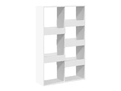 Separador de ambientes madera ingeniería blanco 100x33x155,5 cm