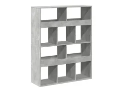 Separador de ambientes madera gris hormigón 100x33x125,5 cm