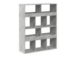 Separador de ambientes madera gris hormigón 100x33x125,5 cm