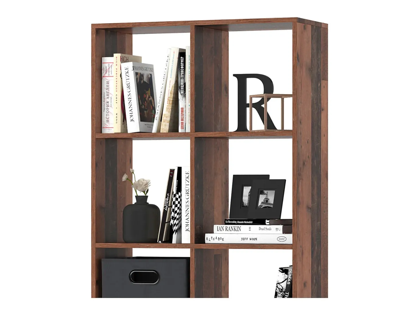 Separador de ambientes madera antigua 143x29x72 scutum