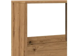 Separador de ambientes madera roble artisian 100x33x155,5 cm