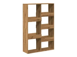 Separador de ambientes madera roble artisian 100x33x155,5 cm