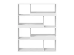 Separador de ambientes madera ingeniería blanco 100x33x125,5 cm