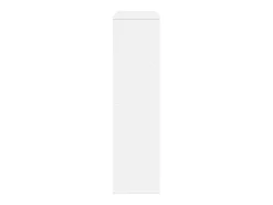 Separador de ambientes madera ingeniería blanco 100x33x125,5 cm